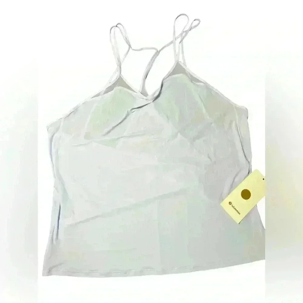 lululemon Shear Lightness Tank Serene Blue Size 10 NWT